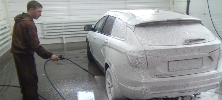 Теперь каждый желающий может помыть у нас свой автомобиль